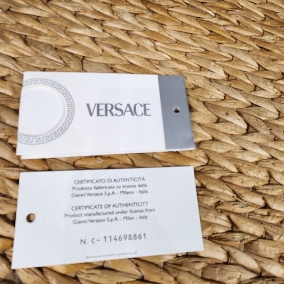 VINTAGE 2004 Versace Gold Sunglasses with Original Case - Picture 5 of 11